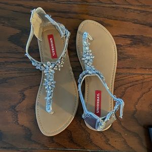 Unionbay crystals sandals. Size 7.